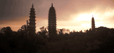 大理三塔——大疆传媒制作《大理,你早》